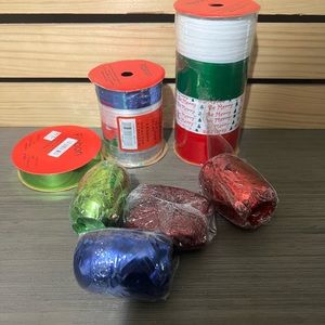 Christmas or Holiday Gift wrap ribbon